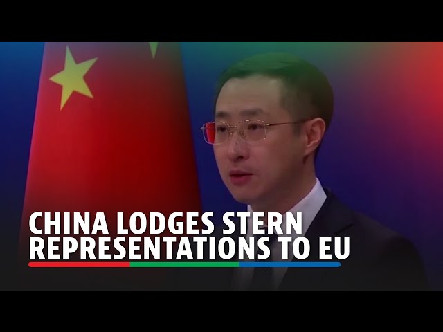 ⁣China lodges stern representations to EU over China-related content in human rights report