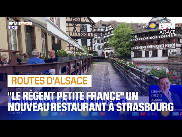 ⁣L'hôtel restaurant "Le Régent Petite France" ouvre ses portes à Strasbourg