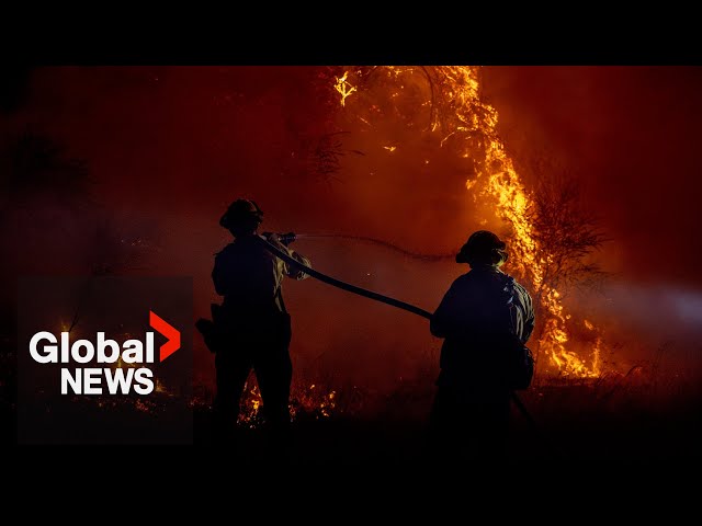 ⁣California Post wildfire: LA firefighters gain some control over blazes as 15,000 acres burned