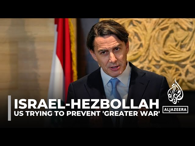⁣US working to avert ‘greater war’ between Israel and Hezbollah: Biden envoy