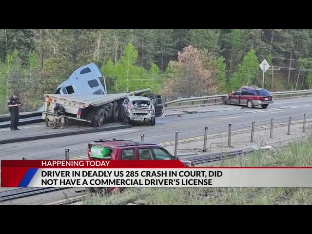 ⁣Driver in deadly US 285 crash had been ordered to return to Mexico 16 times