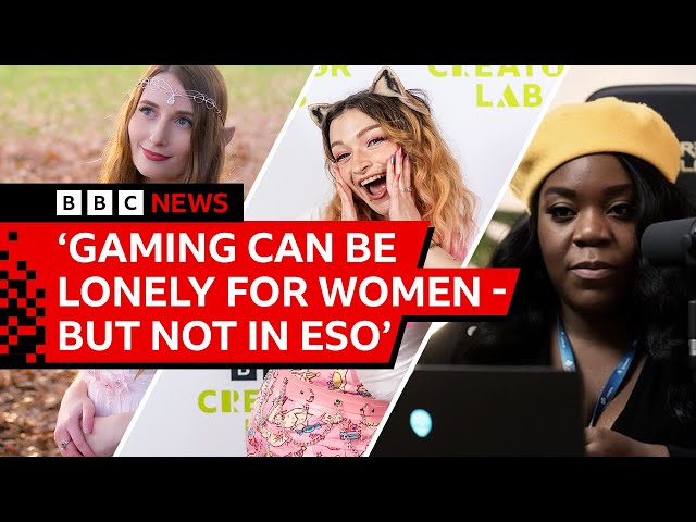 ⁣Elder Scrolls Online: 'Gaming as a woman can be lonely, but not in ESO' | BBC News