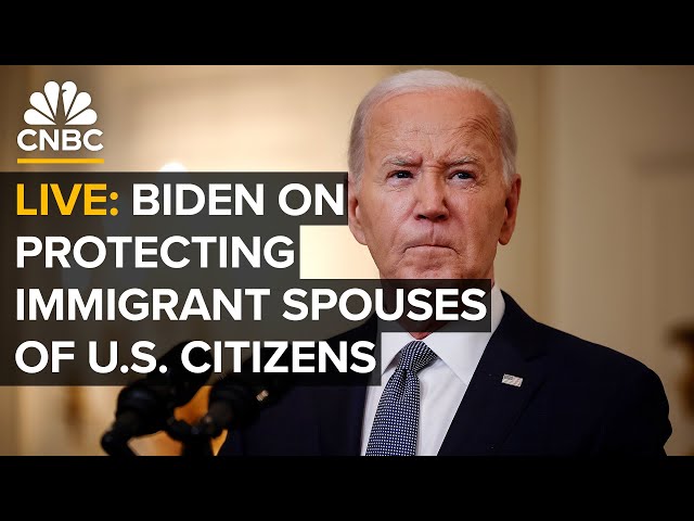 ⁣LIVE: President announces executive action to protect undocumented spouses of U.S. citizens—6/18/24