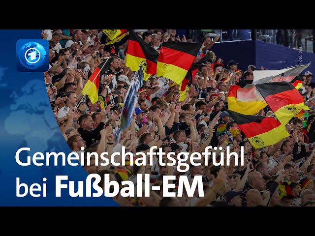 Gemeinschaftsgefühl bei der Fußball-EM