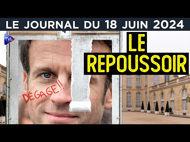 ⁣Macron : le rejet - JT du mardi 18 juin 2024