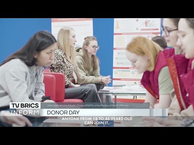 ⁣TV BRICS on World Blood Donor Day