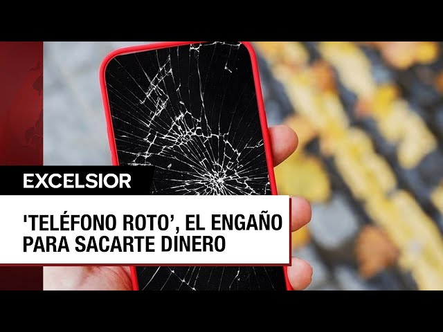 ⁣Teléfono roto, una nueva modalidad de estafa de la que te debes cuidar