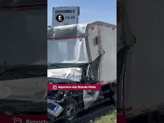 Accidente múltiple en la autopista México - Querétaro #shorts