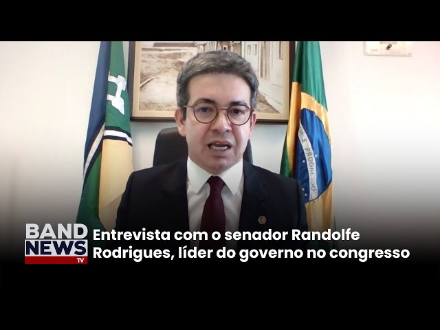 ⁣BandNews Tv entrevista o senador Randolfe Rodrigues, líder do governo no congresso