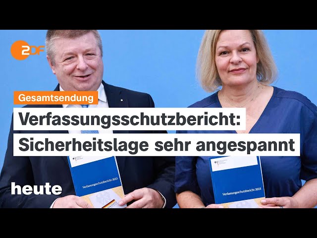 heute 19 Uhr vom 18.06.24, Verfassungsschutz warnt vor Radikalisierung, MINTmachtage