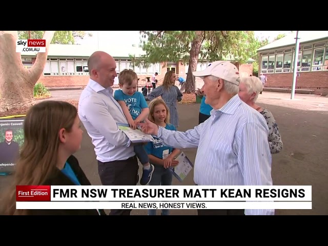 ⁣Former NSW Treasurer Matt Kean resigns from state politics