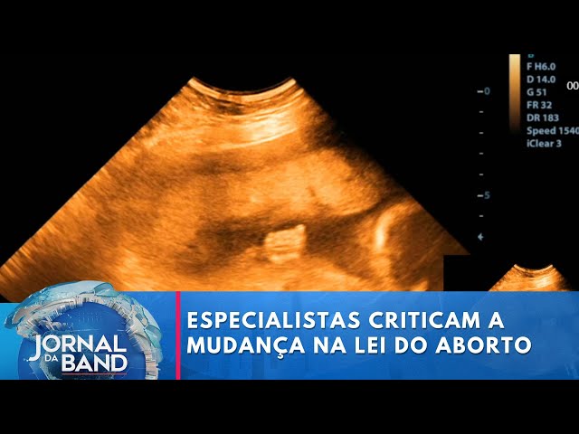 Especialistas criticam a mudança na lei do aborto | Jornal da Band