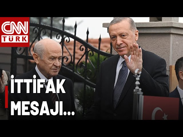 ⁣Cumhur İttifakından Dik Duruş: Kaya Gibiyiz! Devlet Bahçeli'den "Kırık Masa" Gönderme