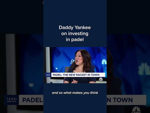 ⁣Daddy Yankee on investing in padel