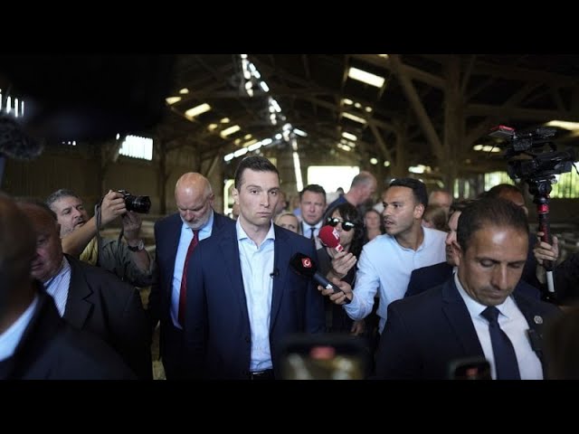 ⁣Jordan Bardella se postula como primer ministro de Francia en caso de que obtenga mayoría