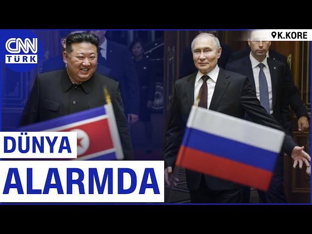 ⁣Putin-Kim Yong Birbirine Kavuştu! Rusya Lideri Putin'in Kuzey Kore Ziyareti Dünyayı Ayağa Kaldı