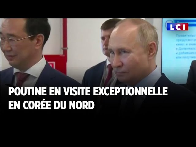 Poutine en visite exceptionnelle en Corée du Nord