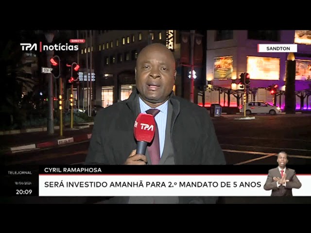 Cyril Ramaphosa será investido amanhã para 2º Mandato de 5 anos