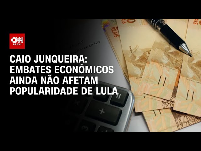 Caio Junqueira: Embates econômicos ainda não afetam popularidade de Lula | CNN PRIME TIME