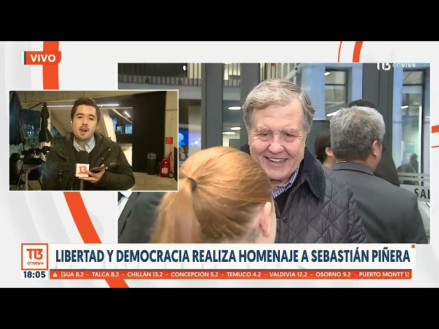 Libertad y Democracia realiza homenaje a Sebastián Piñera