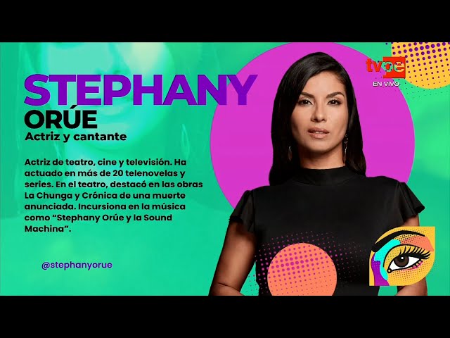 Miradas: Stephany Orúe (18/06/2024) | TVPerú