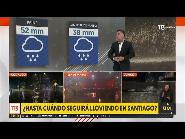 Nuevo frente: ¿Cuándo será la lluvia más intensa y potente?