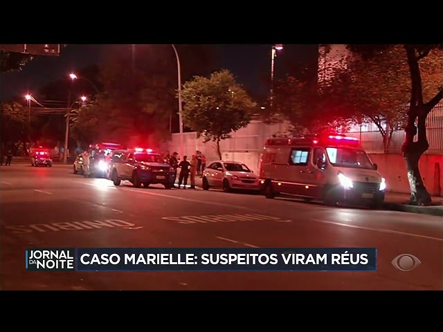 Suspeitos de mandar matar Marielle se tornam réus