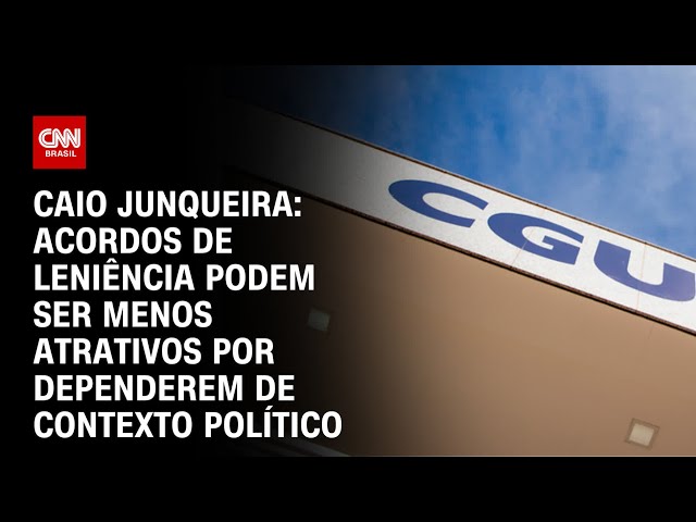 Caio Junqueira: Acordos de leniência podem ser menos atrativos por dependerem de cenário político|WW