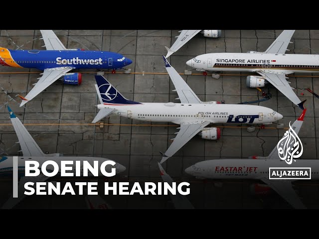 Boeing senate committee hearing: CEO apologises to families bereaved in air crashes