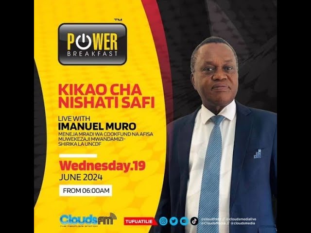 ⁣LIVE: KIKAO CHA NISHATI SAFI NDANI YA POWER BREAKFAST.