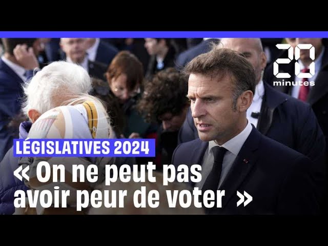 Elections législatives : C'est « la solution la plus responsable » assure Macron #shorts