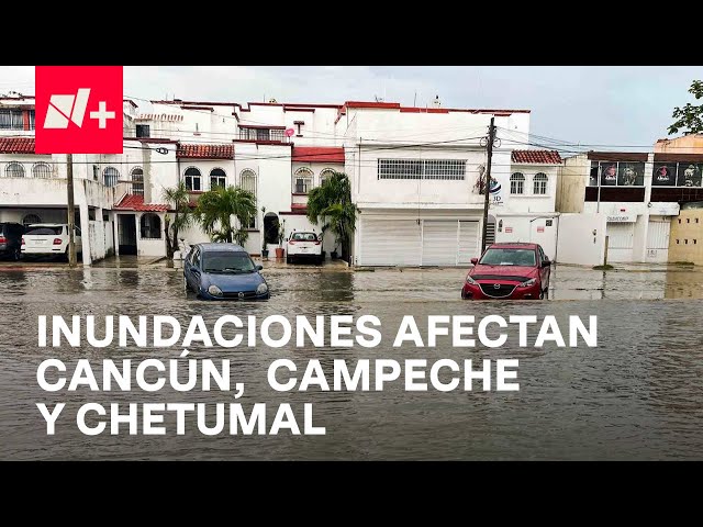 Inundaciones por Ciclón Tropical Uno dejan afectaciones en varios estados - En Punto