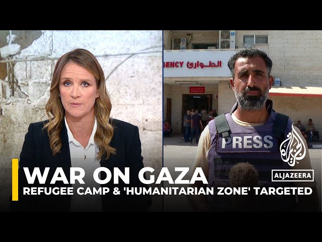 Gaza faces escalating Israeli attacks: Refugee camp, ‘humanitarian zone ‘ targeted