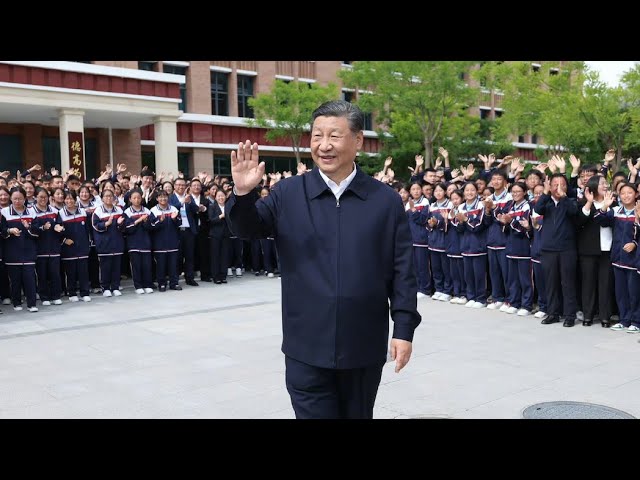 ⁣Си Цзиньпин совершил инспекционную поездку в провинцию Цинхай