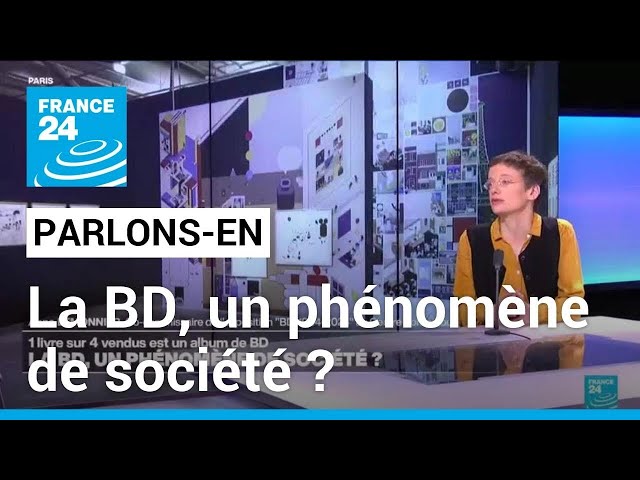 ⁣La BD, un phénomène de société ? Parlons-en avec Anne Lemonnier et Emmanuel Guibert