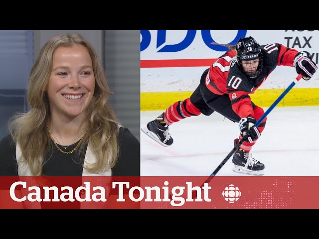 ⁣Sarah Fillier: Olympic gold medallist and now, PWHL No. 1 draft pick | Canada Tonight