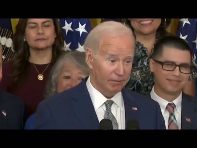 Joe Biden ‘short circuits’ during latest gaffe