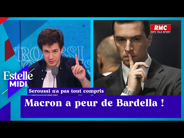 ⁣Vincent Seroussi : Macron a peur de Bardella !