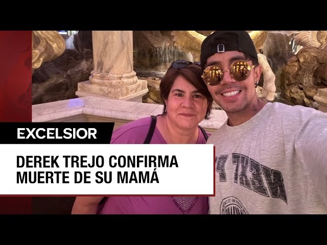 ⁣Derek Trejo: Lo que se sabe sobre la muerte de la mamá del influencer