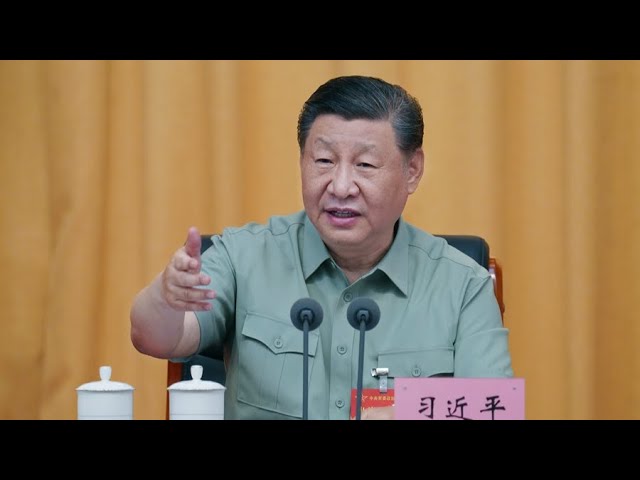 ⁣Си Цзиньпин подчеркнул важность политстроительства в армии КНР
