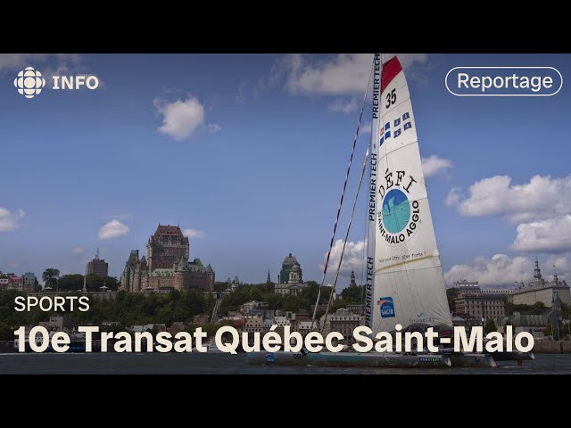 ⁣Le grand retour de la Transat Québec Saint-Malo