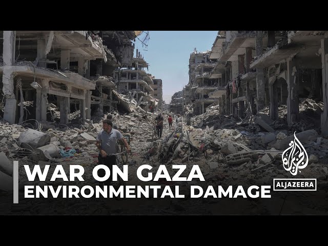 UN warns of ecological disaster in Gaza: Pollution of sea, land and air could be irreversible