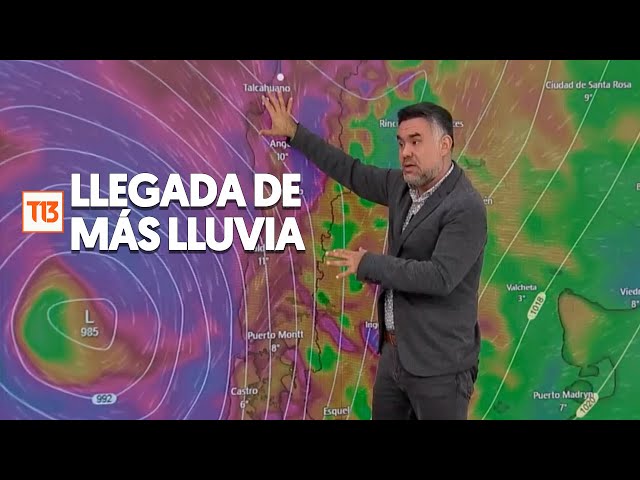 Siguen las lluvias Marcone explica cuándo regresan las precipitaciones en Chile