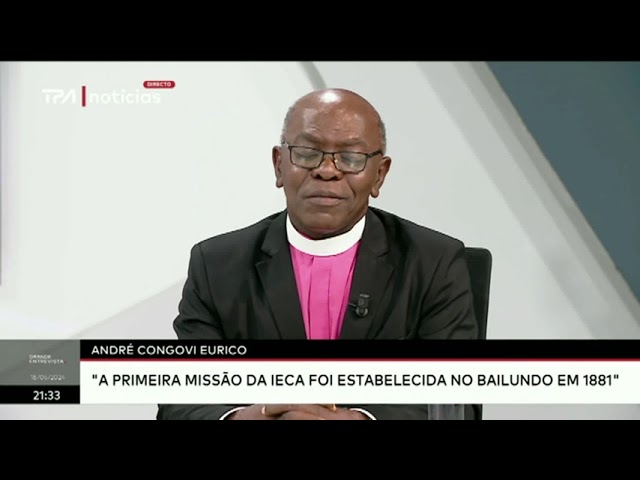 "Grande Entrevista" André C  Eurico - SG da Igreja Envangélica Congregacional em Angola (