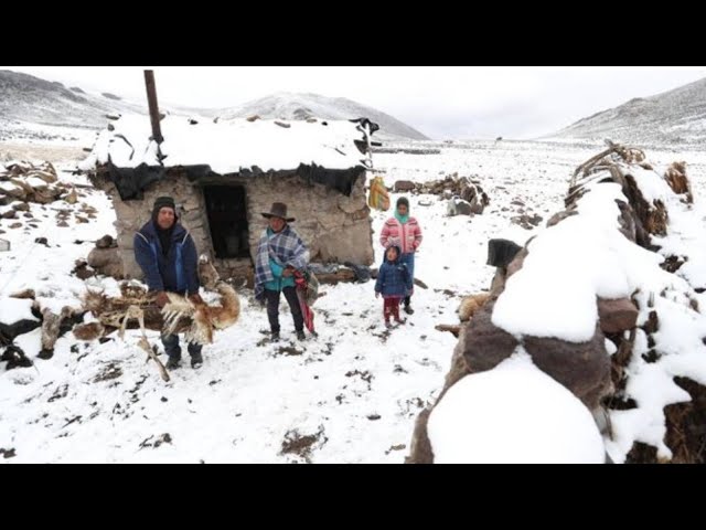 Ayacucho: Ropa y cultivos se congelan ante el frío extremo