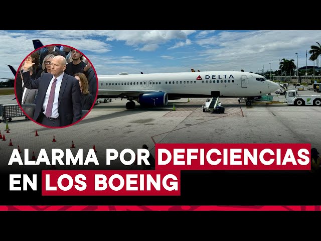 Presidente de Boeing admite "gravedad" de situación ante comisión del Senado de EEUU