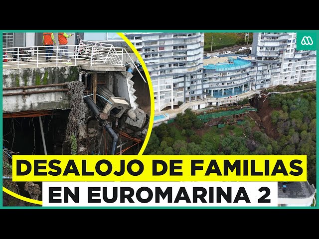 Desalojan edificio Euromarina 2 por socavón: Familias abandonan la zona