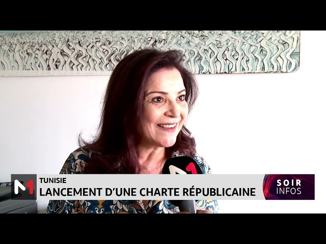 ⁣Tunisie : lancement d´une charte républicaine