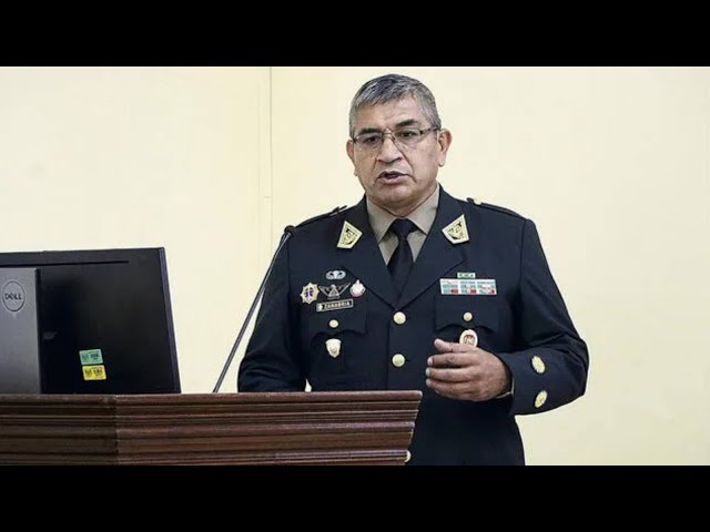 ⁣General Zanabria sobre Vladimir Cerrón: "Estamos más cerca de la captura"