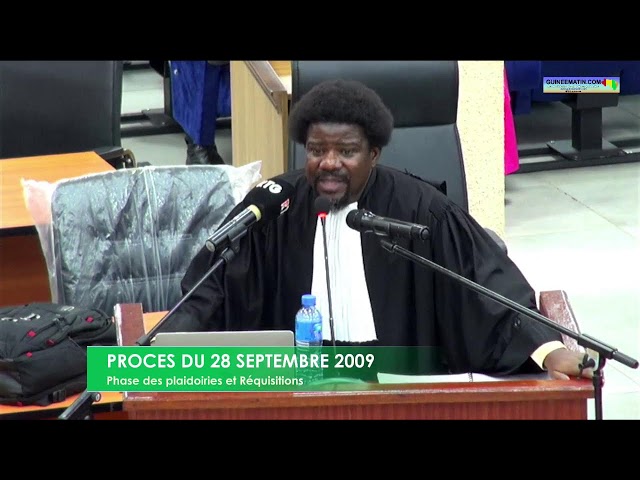 ⁣ Audience du 19 Juin 2024 : Suite des plaidoiries des avocats de capitaine  Moussa Dadis Camara